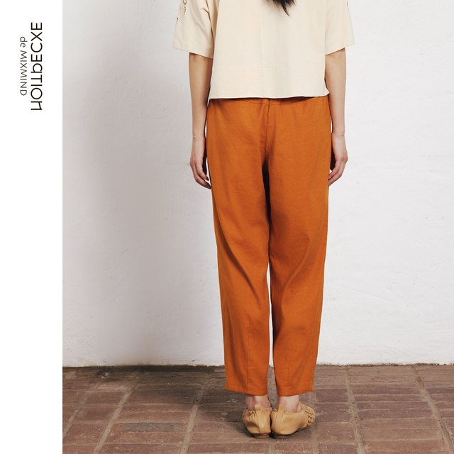 EXCEPTION Exception Women's Spring and Summer Pants Women's 2025 New Simple and Versatile Temperament Dropped Leisure Pants