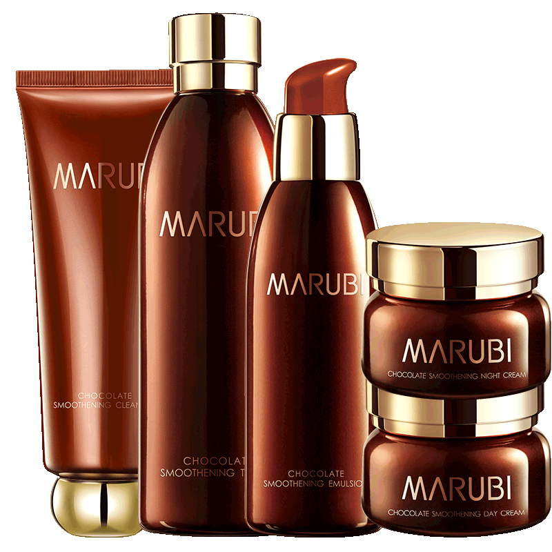 丸美巧克力水乳套装补水旗舰店 丸美鑫丝路面部护理套装