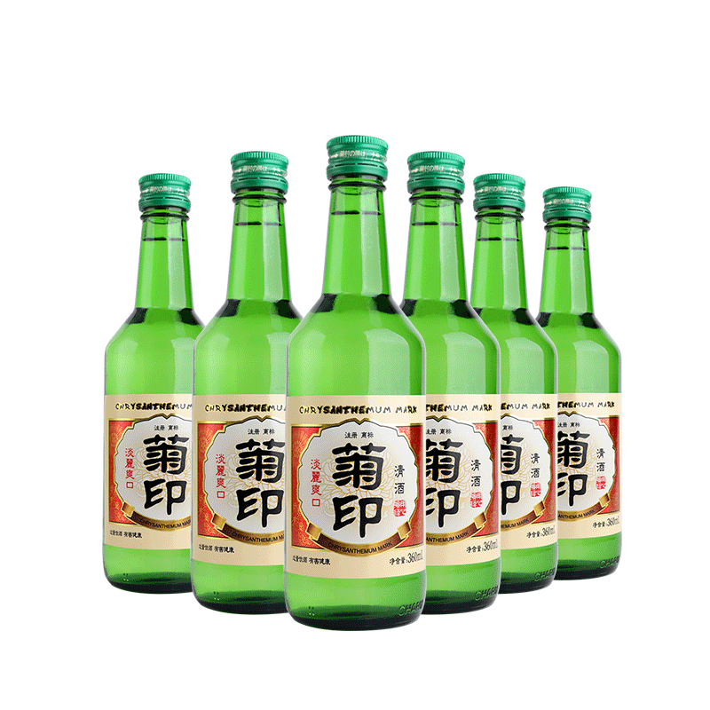 菊印淡丽爽口清酒360ml日式清酒洋酒烧酒低度酒料理佐餐酒,淘宝优惠券,粉丝福利购,淘宝优惠卷