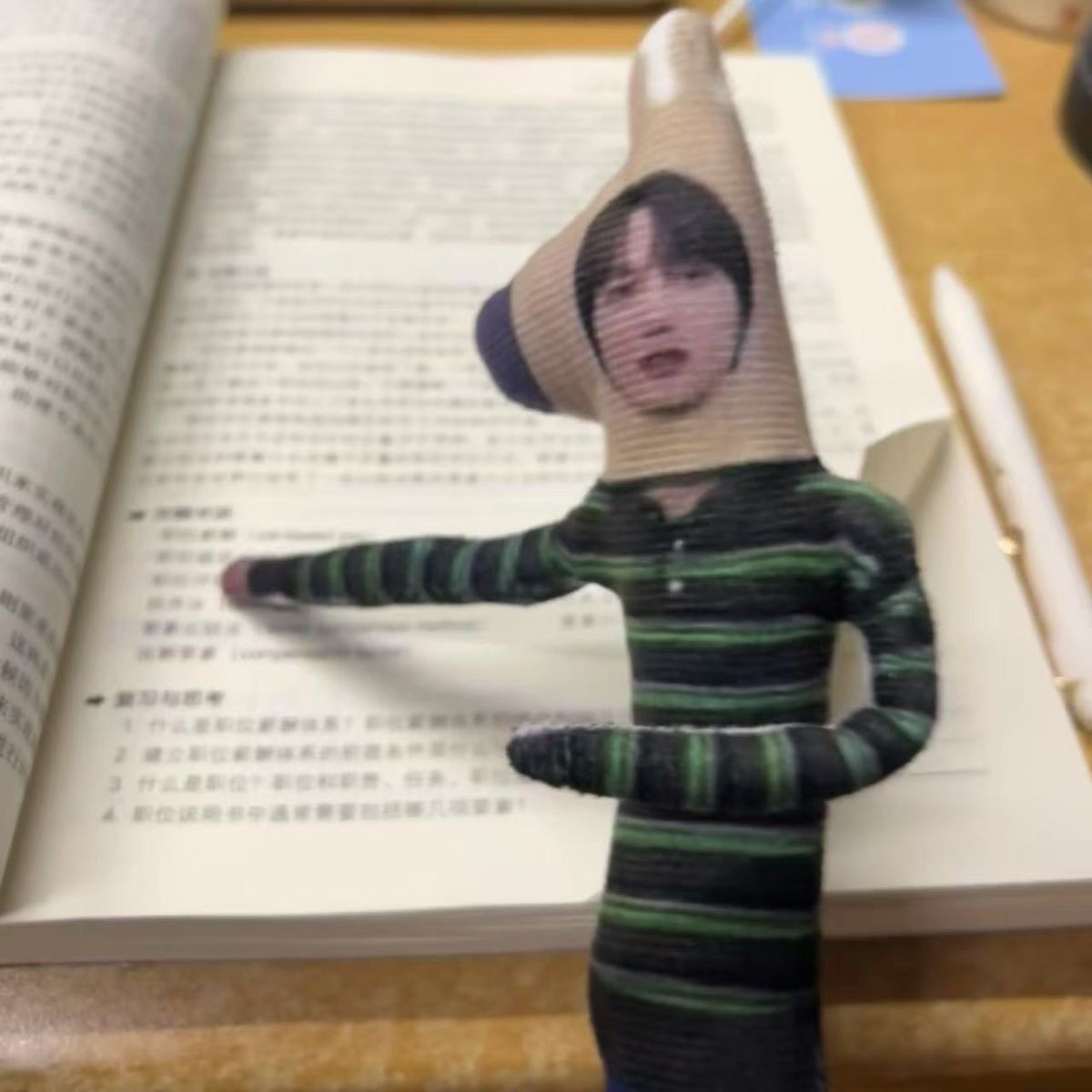 EXO吴世勋都暻秀老鼠干抽象玩偶内置铁丝可摆造型exo周边来图定制 - 图2