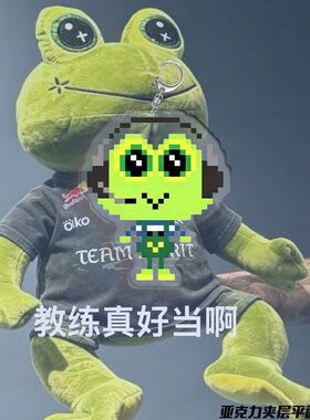 CSGO绿龙战队青蛙教练亚克力钥匙扣DONK学生背包挂件朋友趣味礼物
