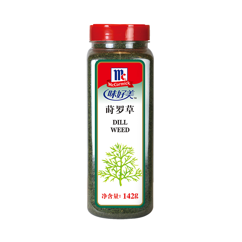 味好美旗舰店莳萝草142g莳罗草家用西餐牛排披萨意大利面餐饮调料