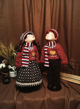 41厘米陶瓷欧美风结婚庆家居装饰