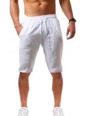 2021 Summer New Style Men's Casual Sports Cotton and Linen C