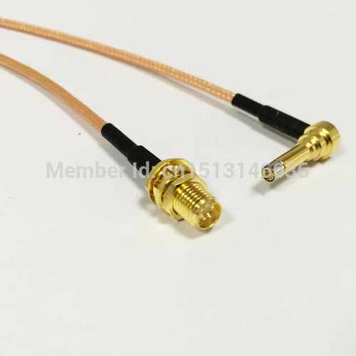 3G Antenna Cable RP SMA Female nut Bulkhead to MS156 RG316 C - 图0