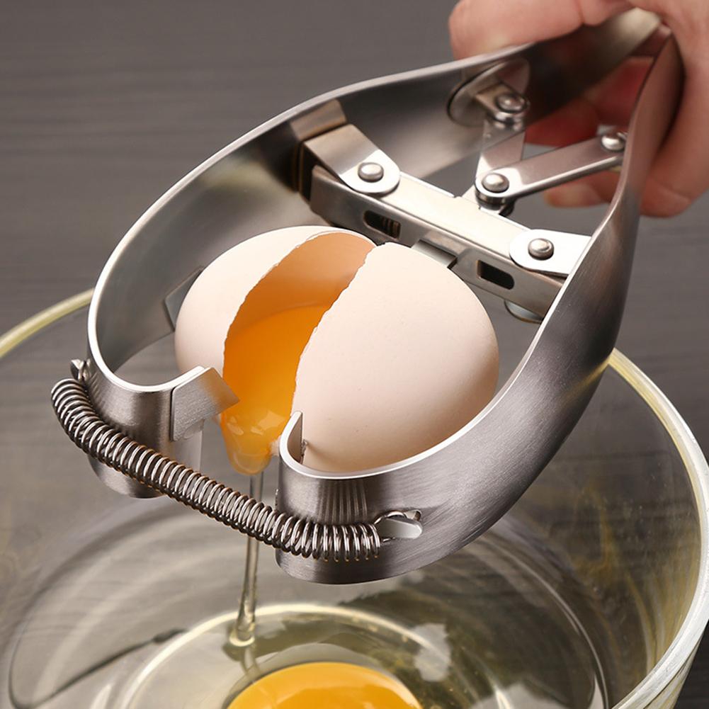 Stainless Steel Portable Egg Opener Eggshell Cracker Topper - 图2