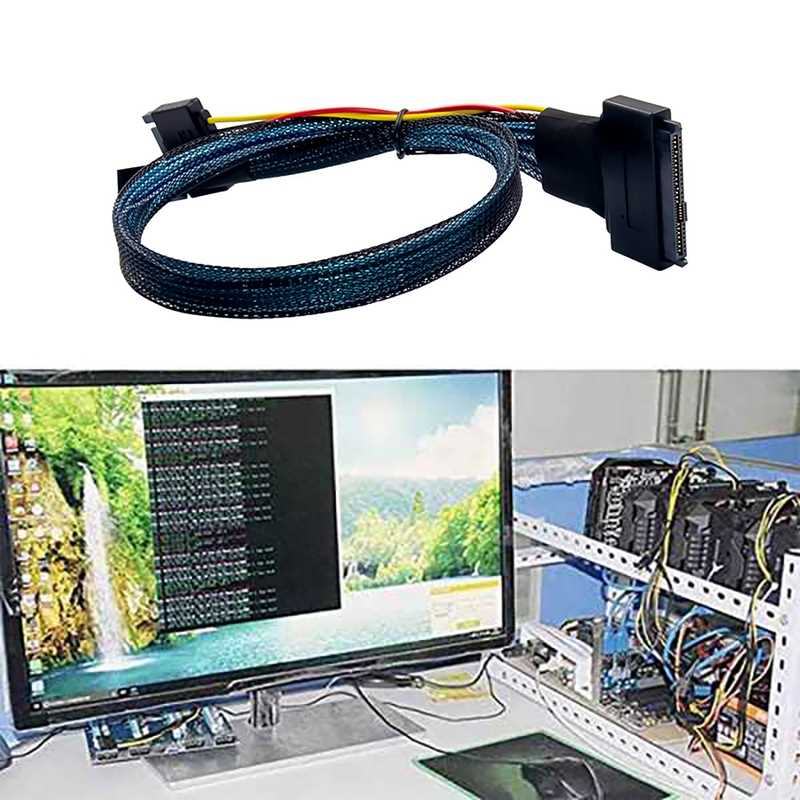 SAS 3.0 to U.2 Cable SFF8643-SFF8639 (1-1) 12GB/S SAS Data C - 图1