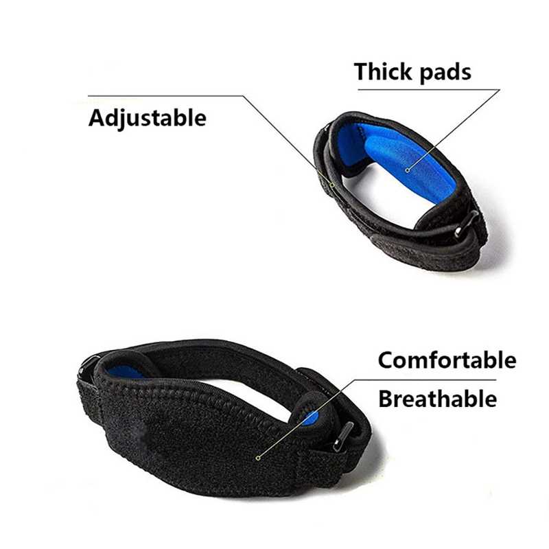 1PCS Tennis Elbow Support Guard Pads Pain Relief Strap Banda - 图3