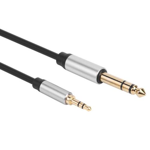 6.35 to 3.5, 6.35mm 1/4 inch to 3.5mm 1/8 inch Audio Stereo - 图1