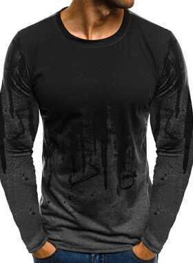 20223D printed T-shirt male cute casual O-neck men's T-shirt
