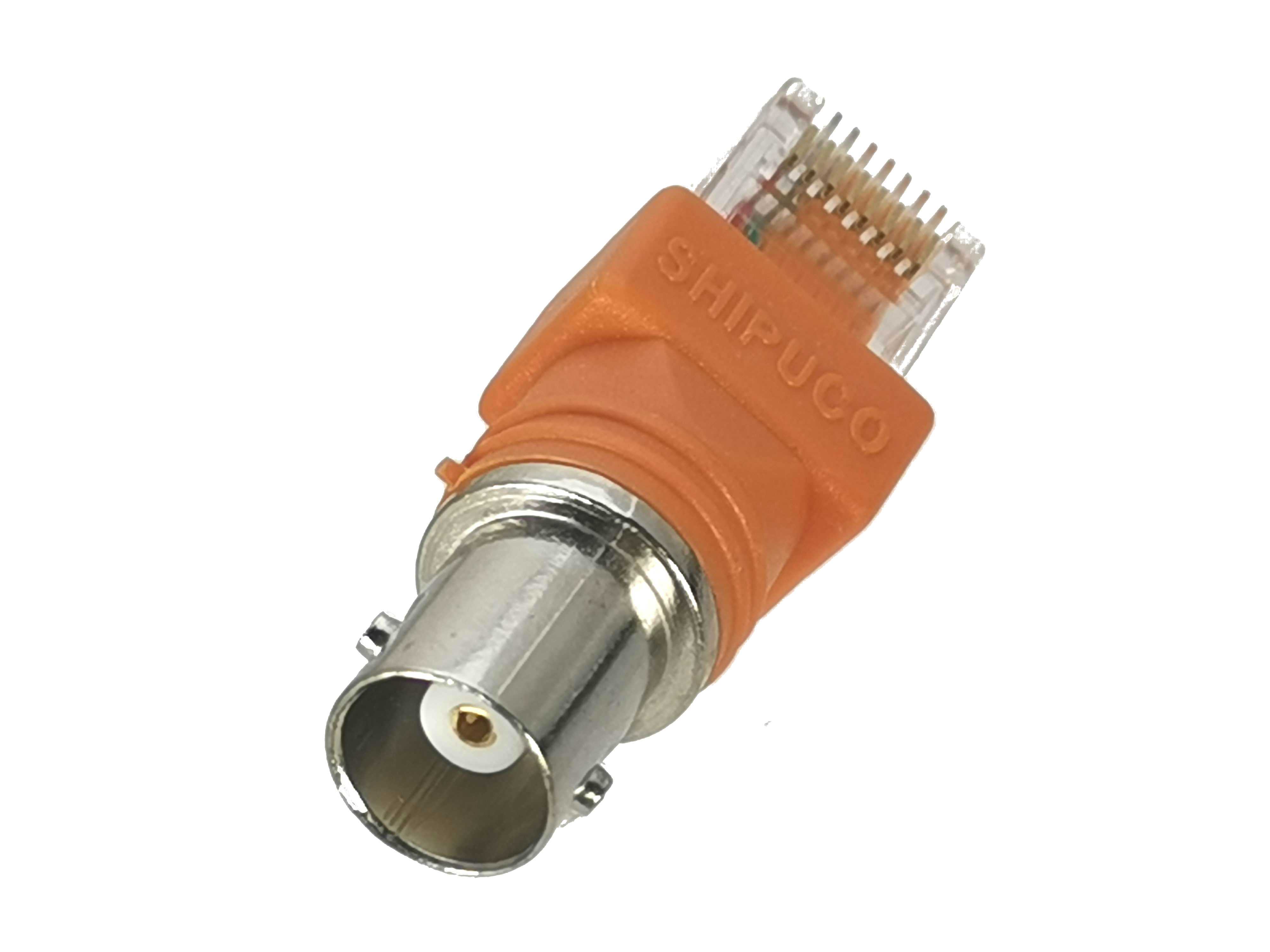 10Pcs Connector BNC Female jack to RJ45 Male plug RF Adapter-图0