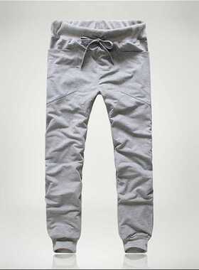 Four seasons sweatpants men's sportswear sweatpants diagonal
