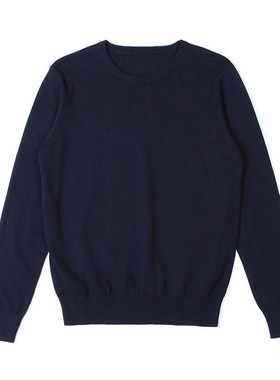 men‘s small horse O-neck cotton horse sweater autumn w