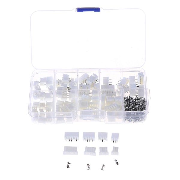 230pcs XH2.54 2p 3p 4p 5 pin 2.54mm Pitch Terminal Kit / - 图0