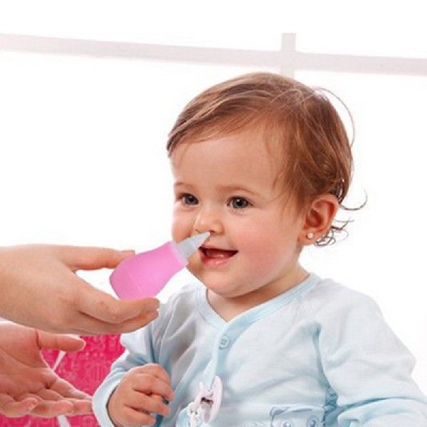 Silicone Baby Children Nasal Aspirator Toddler Nose Cleaner - 图0