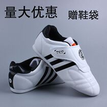 Beef Tendon Bottom Golden Aisle Shoes Children Adults Taekwondo Shoes Breathable Training Shoes Glued Buttonway Shoes Men And Women Taekwondo Shoes