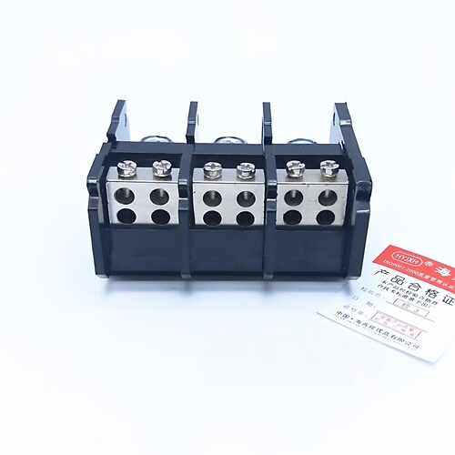海燕 3进12出接线端子FJ6D-150-03/12三相十二表户导轨式分线端子 - 图3