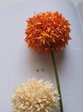 花材植绒北欧拍摄道具家居