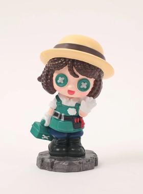 炫酷卡通第5人ge盲盒手办家居卧室桌面树脂摆件儿童学生礼品