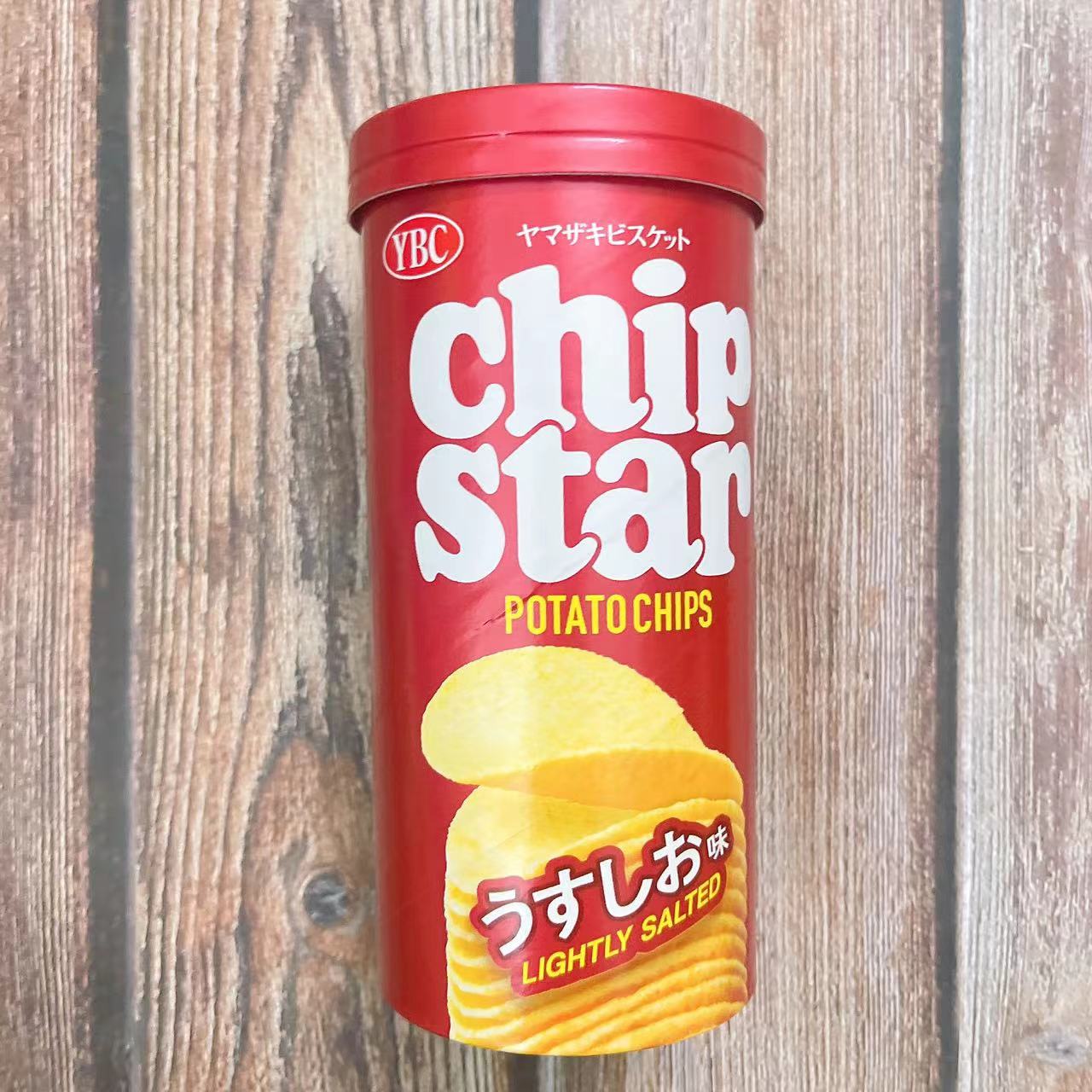 日本进口Chipstar薄脆桶装YBC儿童薯片原味海苔浓汤芝士洋葱味 - 图1