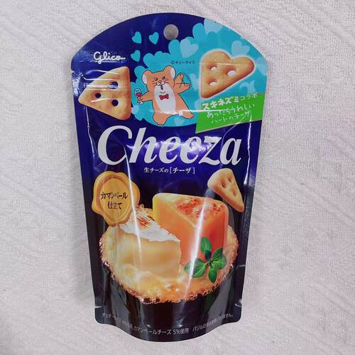 日本代购原装papi酱同款格力高glico芝士奶酪Cheeza三角饼 - 图3
