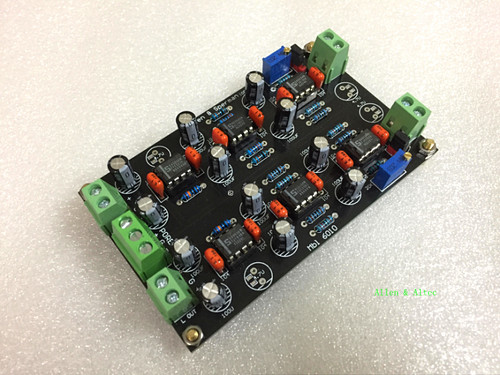 德G601前级板发烧HIFI音响功放前置运放缓冲放大校音调板限时优惠 - 图1