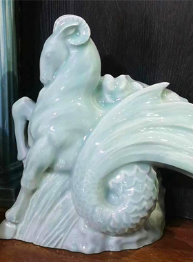 家居摆件摩羯座装饰礼品客厅桌面