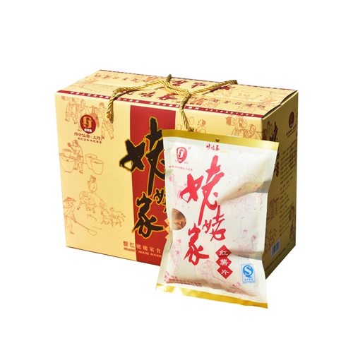 姥姥家 Подарочная коробка из сладкого картофеля сладкий картофель сушеные сладкий картофель сушеные хрустящие вкусные закуски Jinyun Specialty