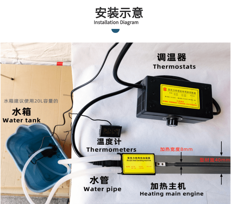 亚克力折弯机 PP/PVC塑料有机玻璃有机板折热弯机1250轻型折弯器