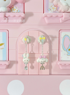 女镀银可爱手绘手链原创设计手串