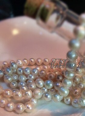 瑞铺美国品牌原单超长款淡水珍珠