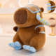 Cute Diver Capibala Sports Capybara Doll Plush Toy Football Backpack Rag Doll Gift