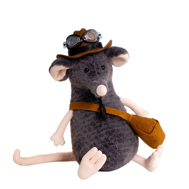 New product Lachlan Sad Mouse Mouse Otter Plush Toy Doll Doll Rag Doll Birthday Gift Girl