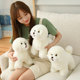 Korean Bichon Frise Puppy Simulation Dog Toy Ornaments