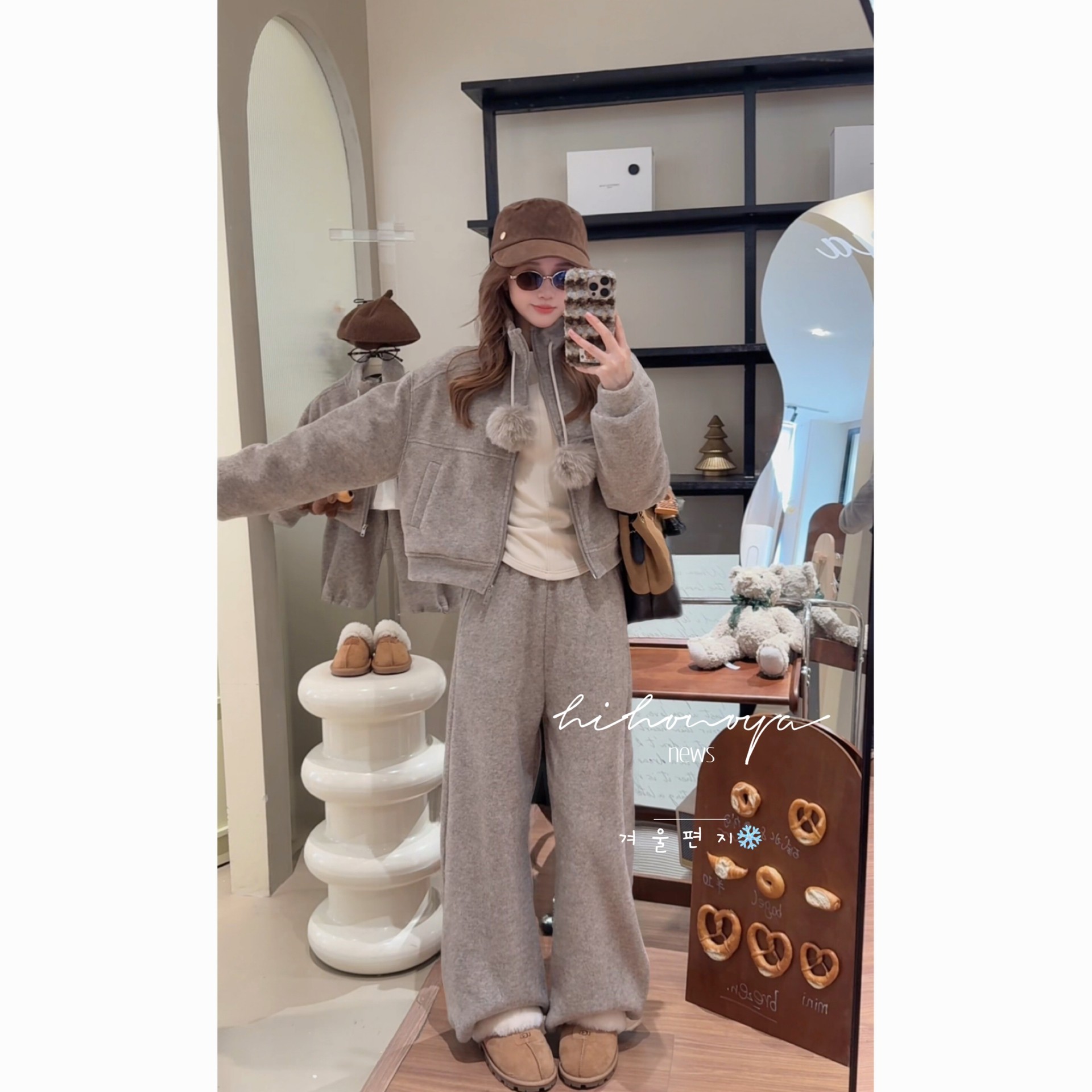 Spring韩国童装2025年冬季新款亲子加绒呢子羽绒外套女童保暖裤子,淘宝优惠券,粉丝福利购,淘宝优惠卷