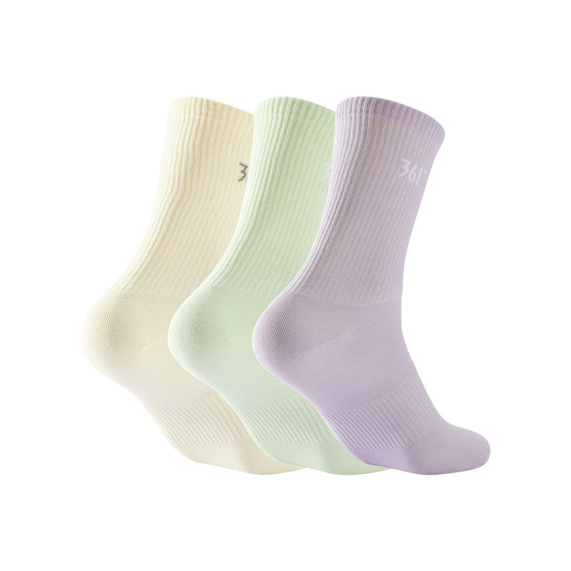 361°运动袜运动配件2026春季新款女平板长袜三双装防臭透气女袜,淘宝优惠券,粉丝福利购,淘宝优惠卷