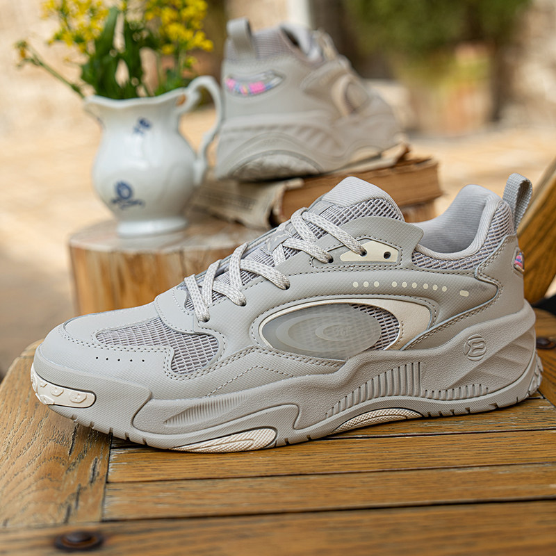 361男鞋秋冬透气运动鞋2025年新款网面鞋子休闲鞋厚底百搭板鞋男,淘宝优惠券,粉丝福利购,淘宝优惠卷