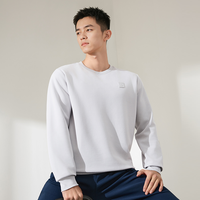 361运动卫衣男2025秋冬圆领男士加绒套头衫男装长袖男生运动服