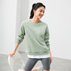 361 Sports Sweatshirt Women 2026 Autumn Women's Casual Pullover Slim Long Sleeve Sweatshirt Autumn Solid Color Top