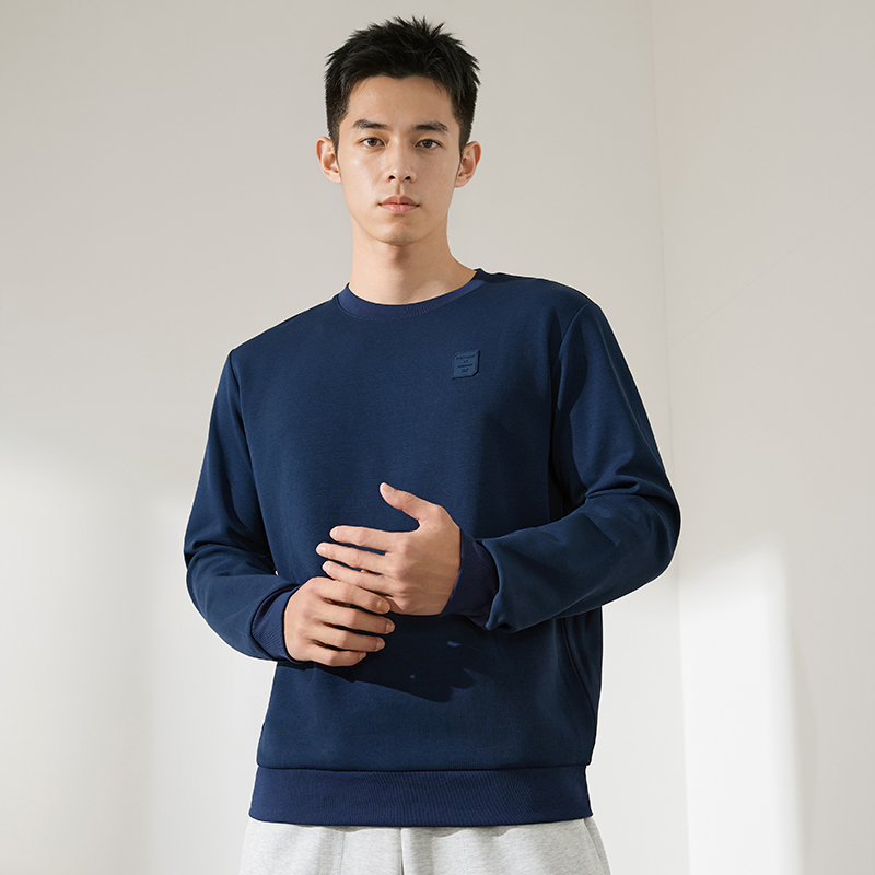 361运动卫衣男2025秋冬圆领男士加绒套头衫男装长袖男生运动服