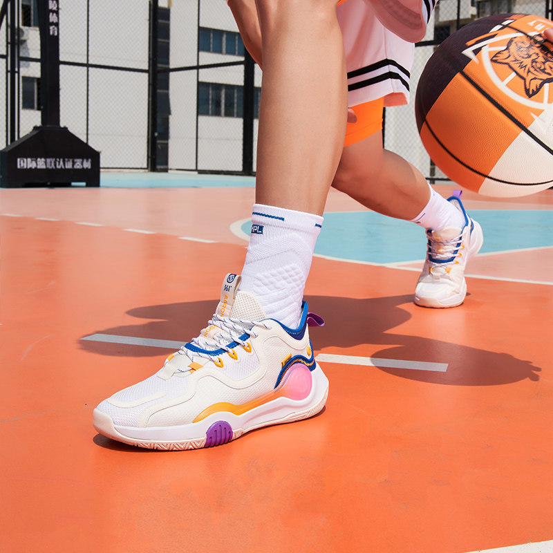 ag凌空篮球鞋361春季抓地防滑男鞋 361度篮球鞋