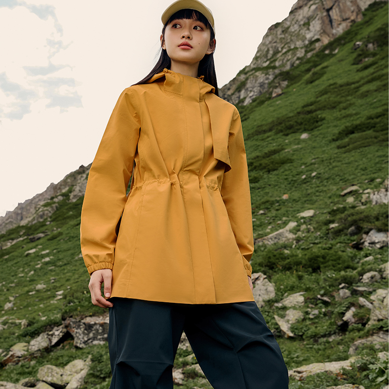 361武霞客雨屏冲锋衣2025秋季新款防水硬壳冲锋衣女士户外登山服