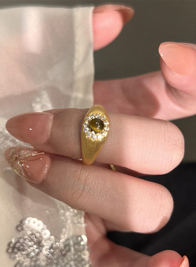 新款月夜星辉日系轻奢风防戒指女