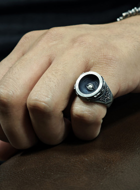 新品新款独眼巨人戒指简约时尚复