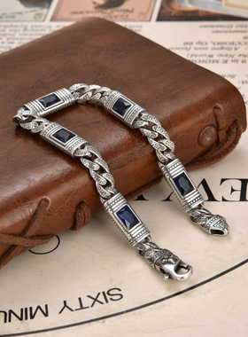 新品新款黑色方钻复古民族风做旧