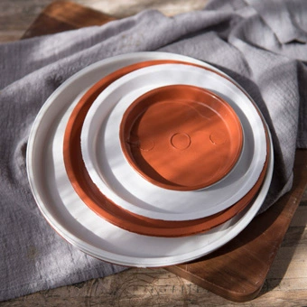 Круглый пластиковый цветочный горшок, шасси, увеличенная толщина