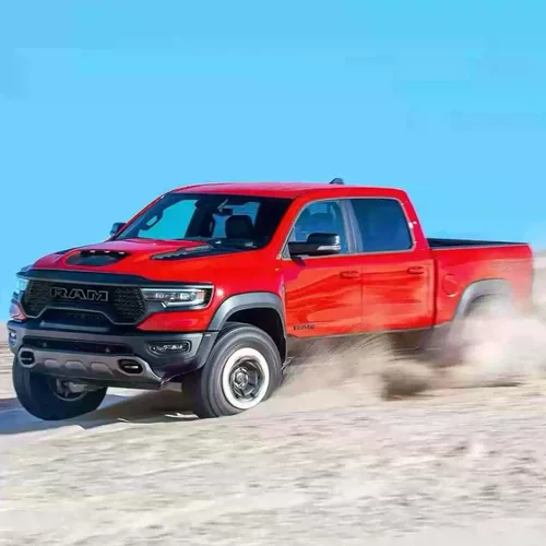 KM雷神1/8 霸王龙RAM 1500遥控RC仿真越野攀爬车皮卡电动模型车 - 图3