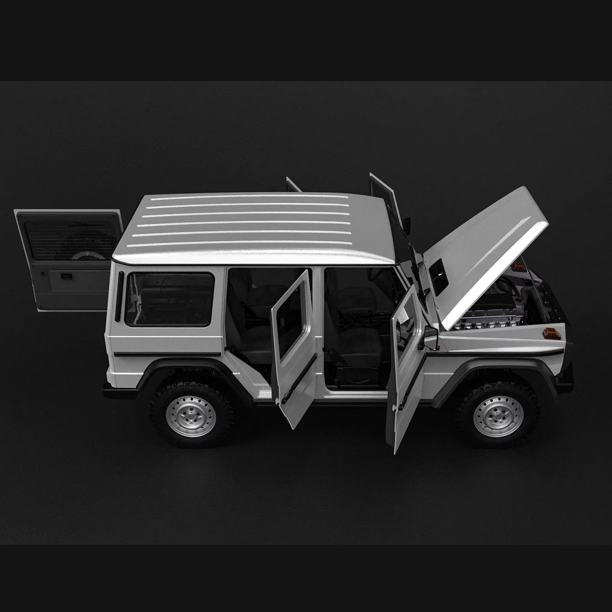 capo W460 初代大g遥控仿真攀爬车rc模型越野复古性能高品质四驱,淘宝优惠券,粉丝福利购,淘宝优惠卷