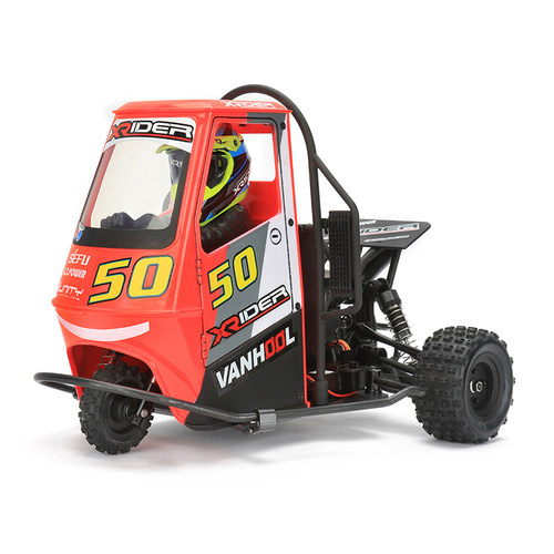 X-Rider火鸟嘟嘟KIT RTR 1/8遥控车电动三轮摩托车竞速RC模型MOTO - 图3