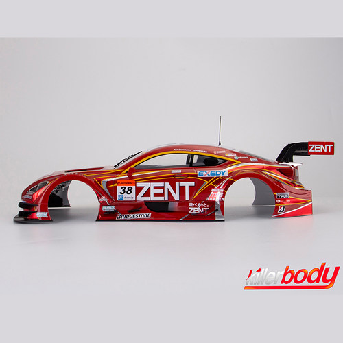 Killerbody 1/10 ZENT CERUMO RC F-丰田仿真透明车壳完成品48661 - 图1